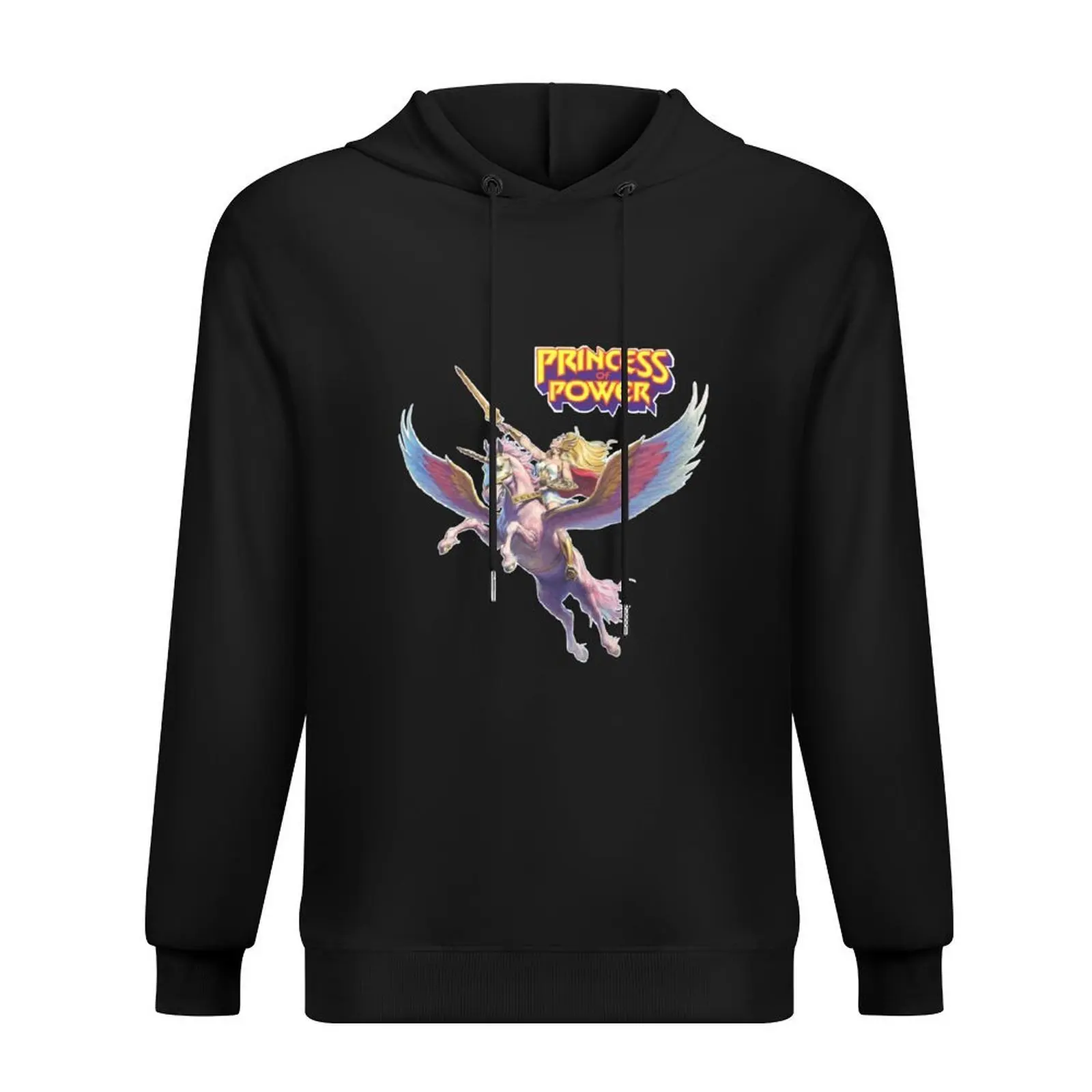 

Vintage Style SHE RA Card back Style Character art - She Ra on Swift Wind Hoodie men wear korean autumn clothes tracksuit men