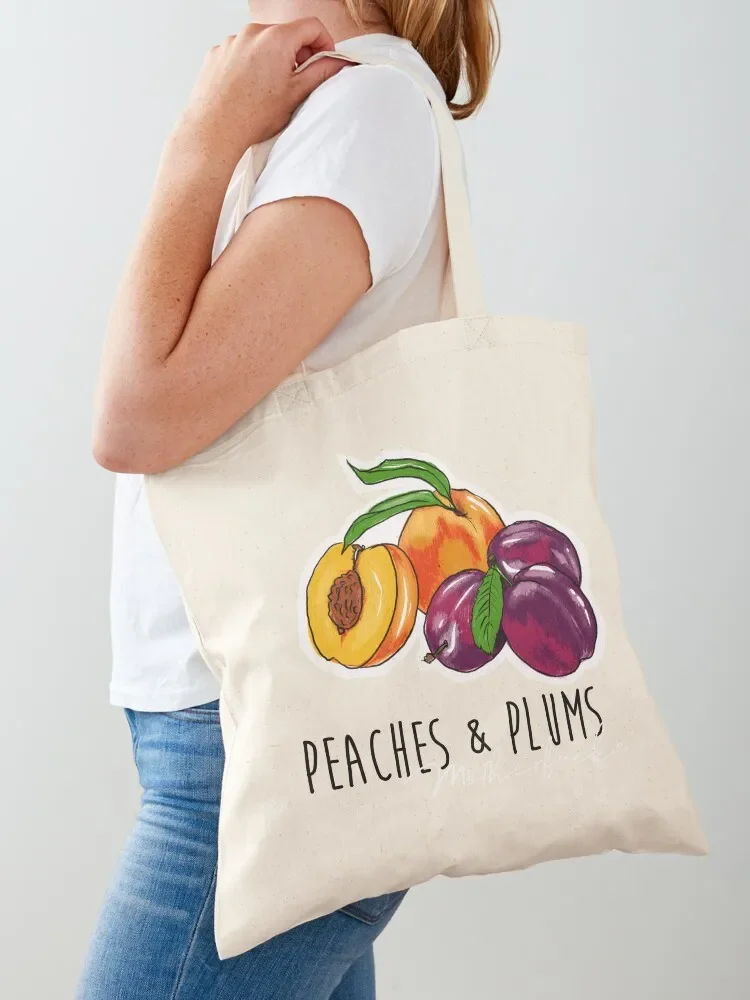

Peaches and Plums - Queliot Tote Bag Handbags shopping bag logo tote bags cloth bags custom tote bag