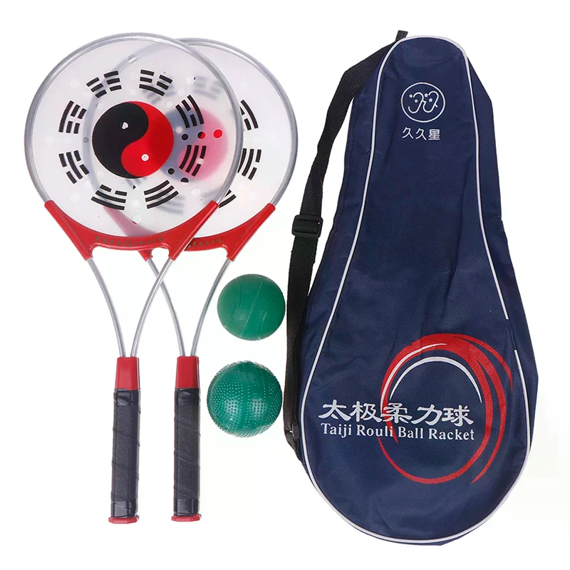Lightweight For The Elderly Fitness Gym To Play With Eight Pictures Tai Chi Soft Ball Aluminum Alloy Racket Racquet Bag