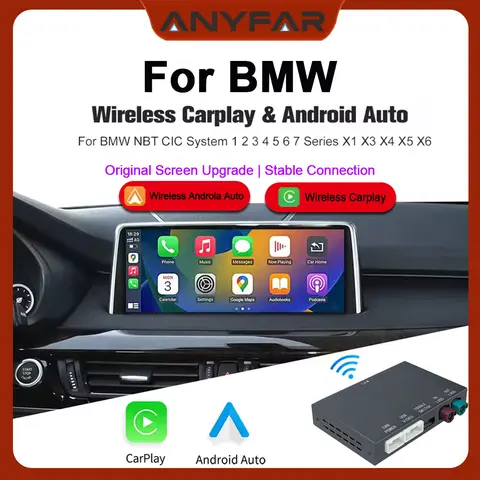 OEM Wireless CarPlay Module for BMW NBT,CIC System 1 2 3 4 5 6 7 X1 X3 X4 X5 X6 MINI F56 F15 F16 F25 F26 F48 F01 F10 F22 F20