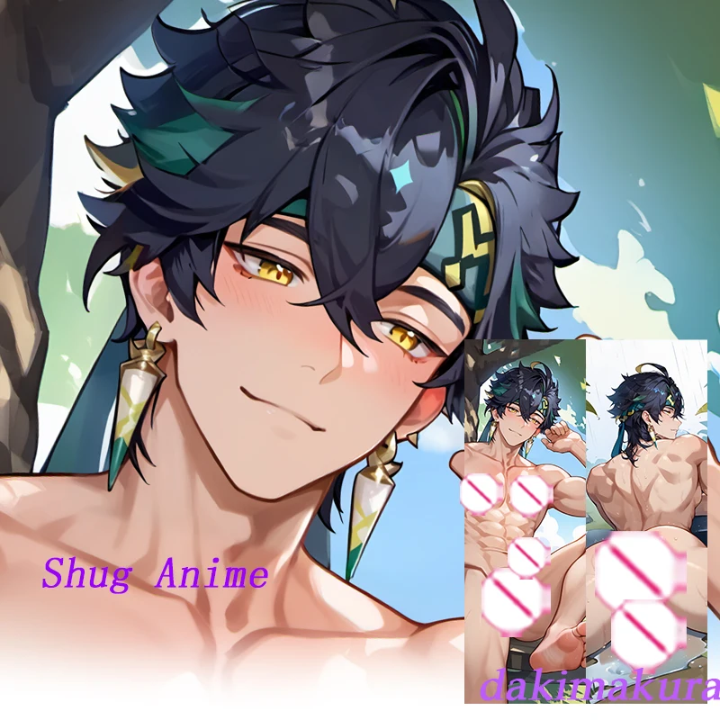 ¡Descubre el Dakimakura Kinich x Aether Kiss: Tu Compañero Ideal para los Fans de Genshin Impact