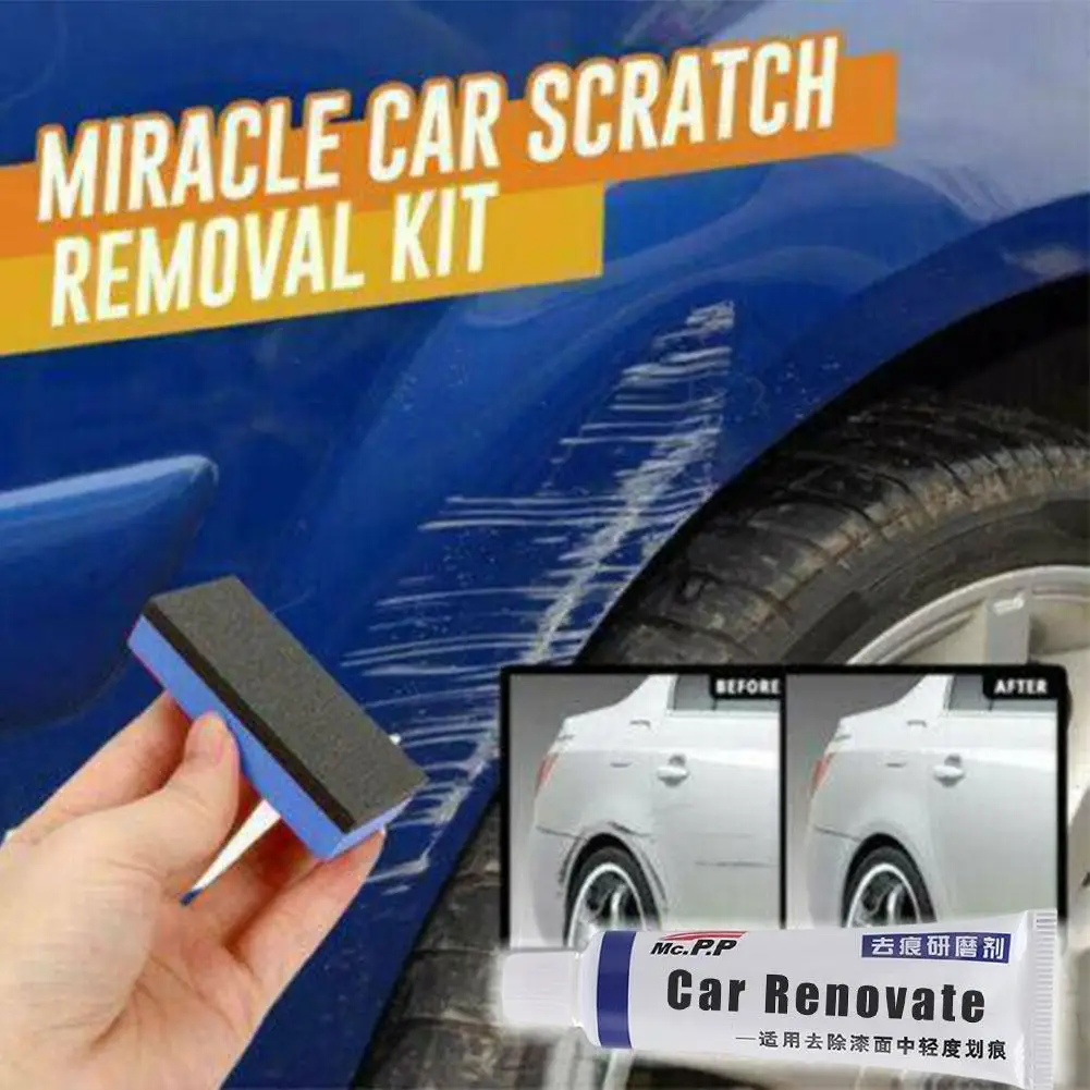 Car Scratch Remover Kit Scratch Repair Polishing Wax Anti Scratch Cream Car Styling  Repair Tool