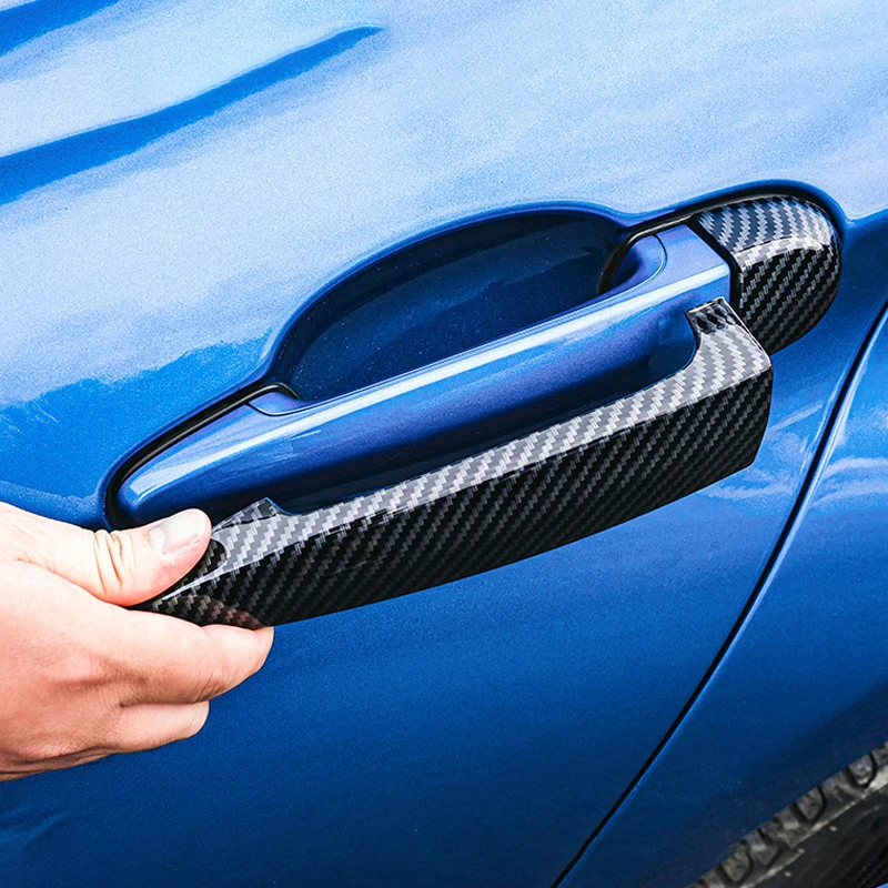 LHD Gloss Black Car Exterior Door Handle Covers Trims For BMW 1 3 Series E87 E90 E91 E92 E93 F30 X1 X2 X3 X4 X6 Auto Accessories