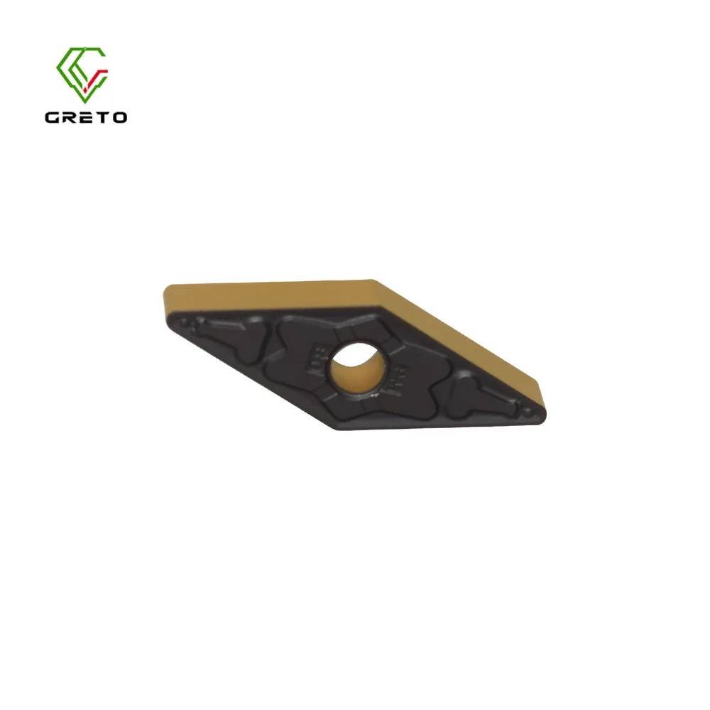 

GRETO VNMG160404-PM GP1251 GP1252 GP1253 поворотные твердосплавные вставки Tool для Steel VNMG160412 -PM VNMG160408-PM