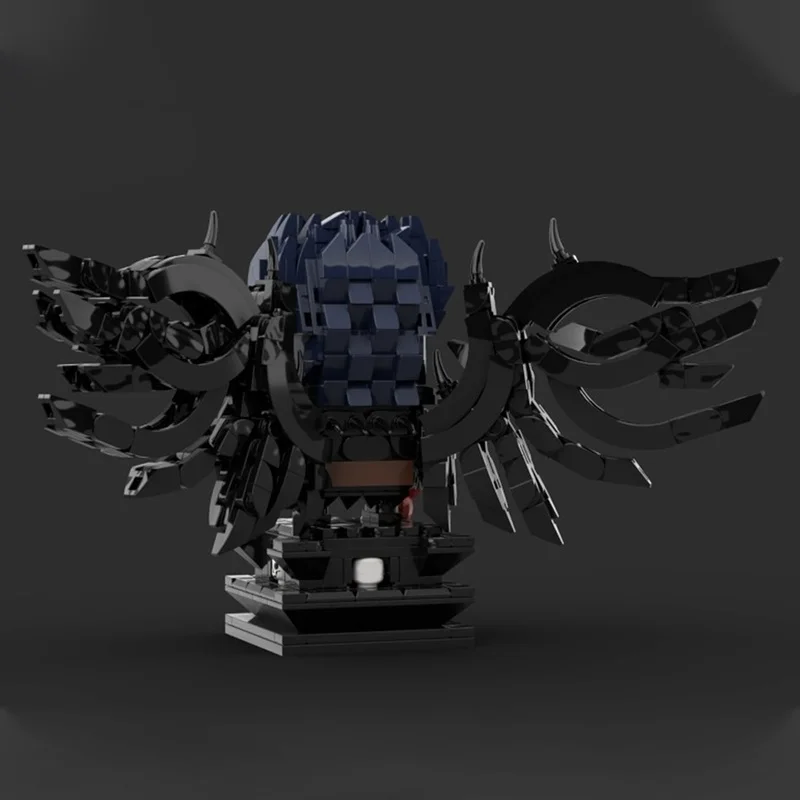 894 قطعة MOC Ryuk Brickheadzed نموذج اللبنات العمارة اللعب تجميع DIY بها بنفسك الإبداعية هدية الكريسماس فكرة التعليم الطوب #3