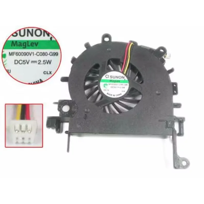 SUNON MF60090V1-C090-G99 Server Cooling Fan DC 5V 2.5W 3-Wire