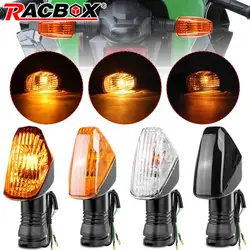 12V Motorcycle Turn Signals Light For Kawasaki Ninja ZX-6R ZX-10R ZX-10RR 1000 650R Z750 Z1000 Front Rear Light Indicator Lamp