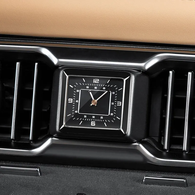 For BYD Leopard 8 Denza B8 2024 2025 Central Console Quartz Clock Air Vent Dashboard Watch Interior Car Accessories