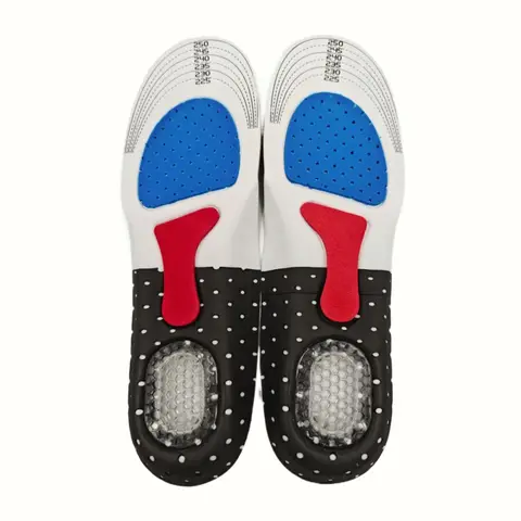 Ortopediska inlägg för män och kvinnor, minnesskum, gel-inlägg, silikon, stödjande dynor för hålfoten, sportskodyna, mjuk löpinlägg 8 best sales skoinlägg för män - №5