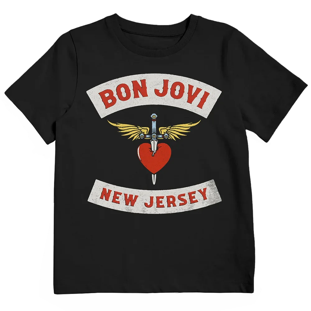 Bon Jovi Keep The Faith T-shirt Vintage Washed 1993 Tour Rock Band Graphic Unisex Oversized Crew Neck Cotton Short Sleeve Tee