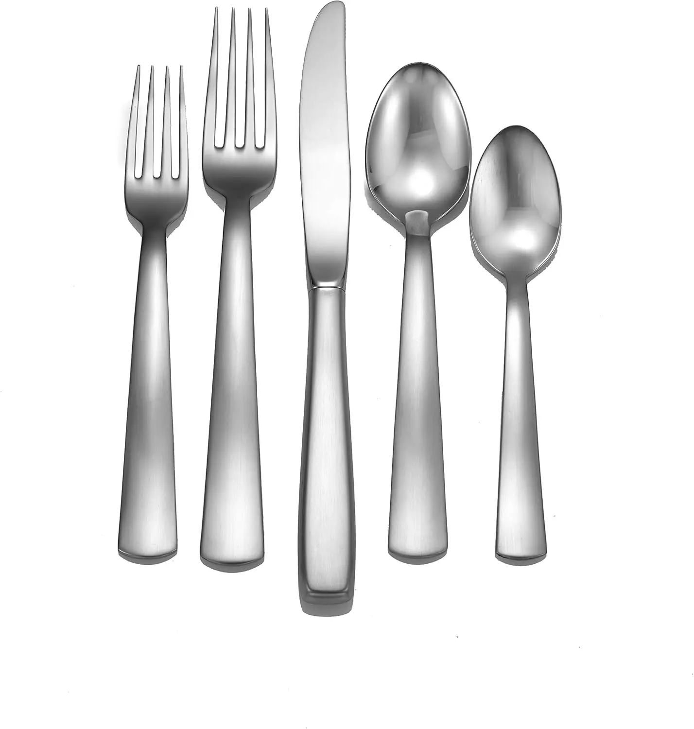 Satin America 45-Piece 18/10 Flatware Set For 8 Made In Usa