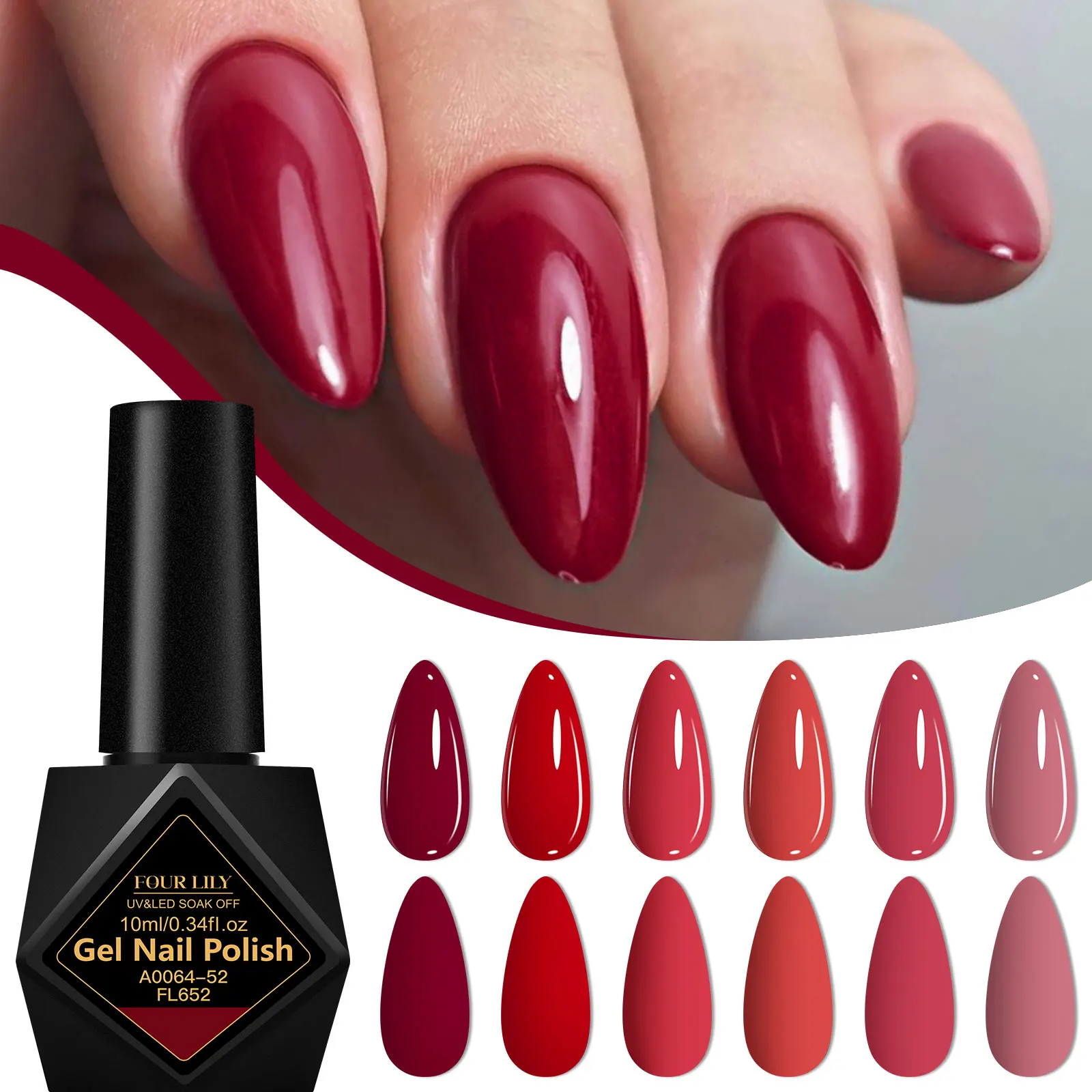 6 قطعة/المجموعة جيل للأظافر البولندية جميع المواسم الأظافر DIY مسمار الفن UV/LED اللوحة ورنيش طقم مانيكير طويلة الأمد غير سامة الهجين هلام