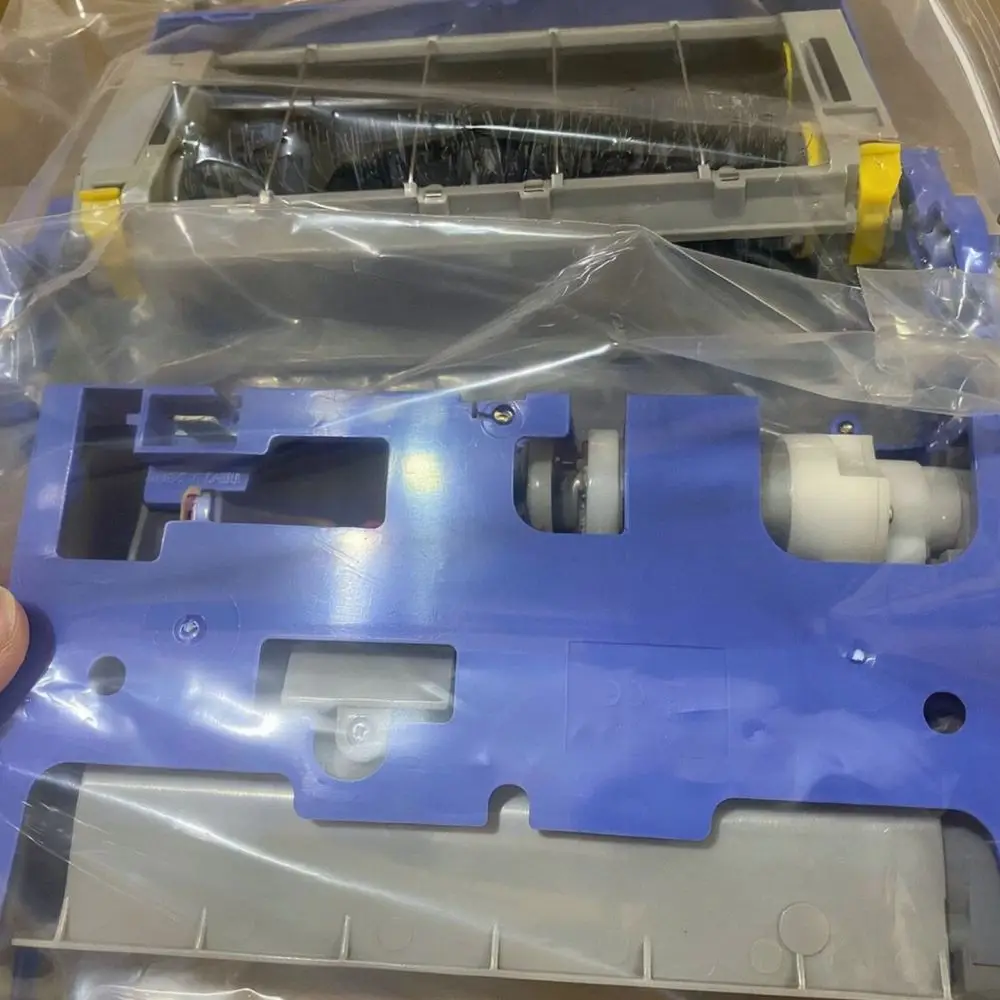 Main Brush Frame For Irobot Roomba 500 600 700 Series Robotic Vacuum Accessory Roller Brush Guard Replacement Housing