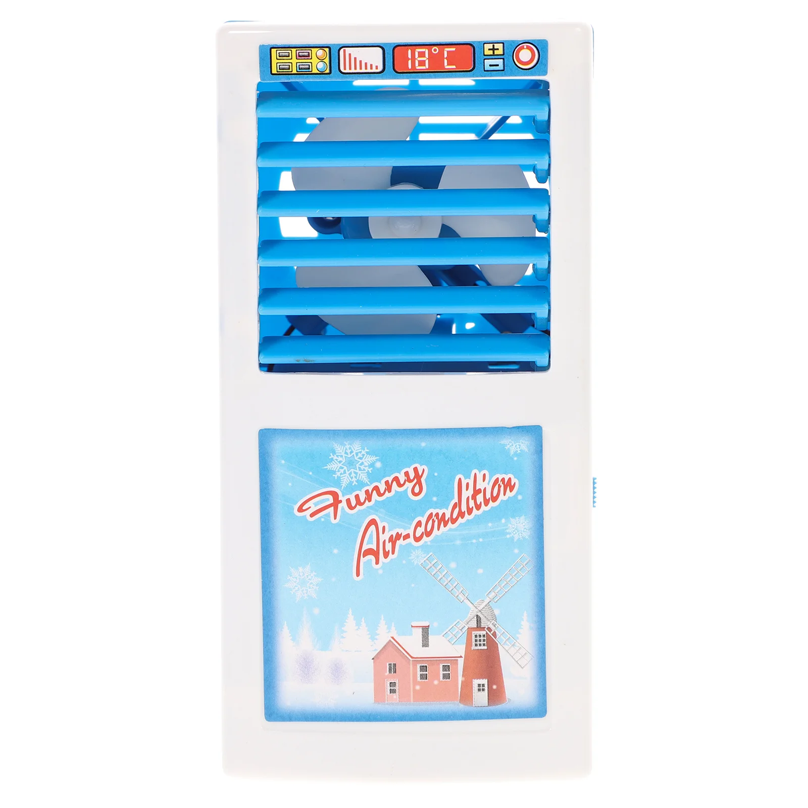 

1Pcs Plastic Simulation Mini Air Conditioner Educational Creative Children Role Play Learning Gift Kid Toys Air Conditioner Toys