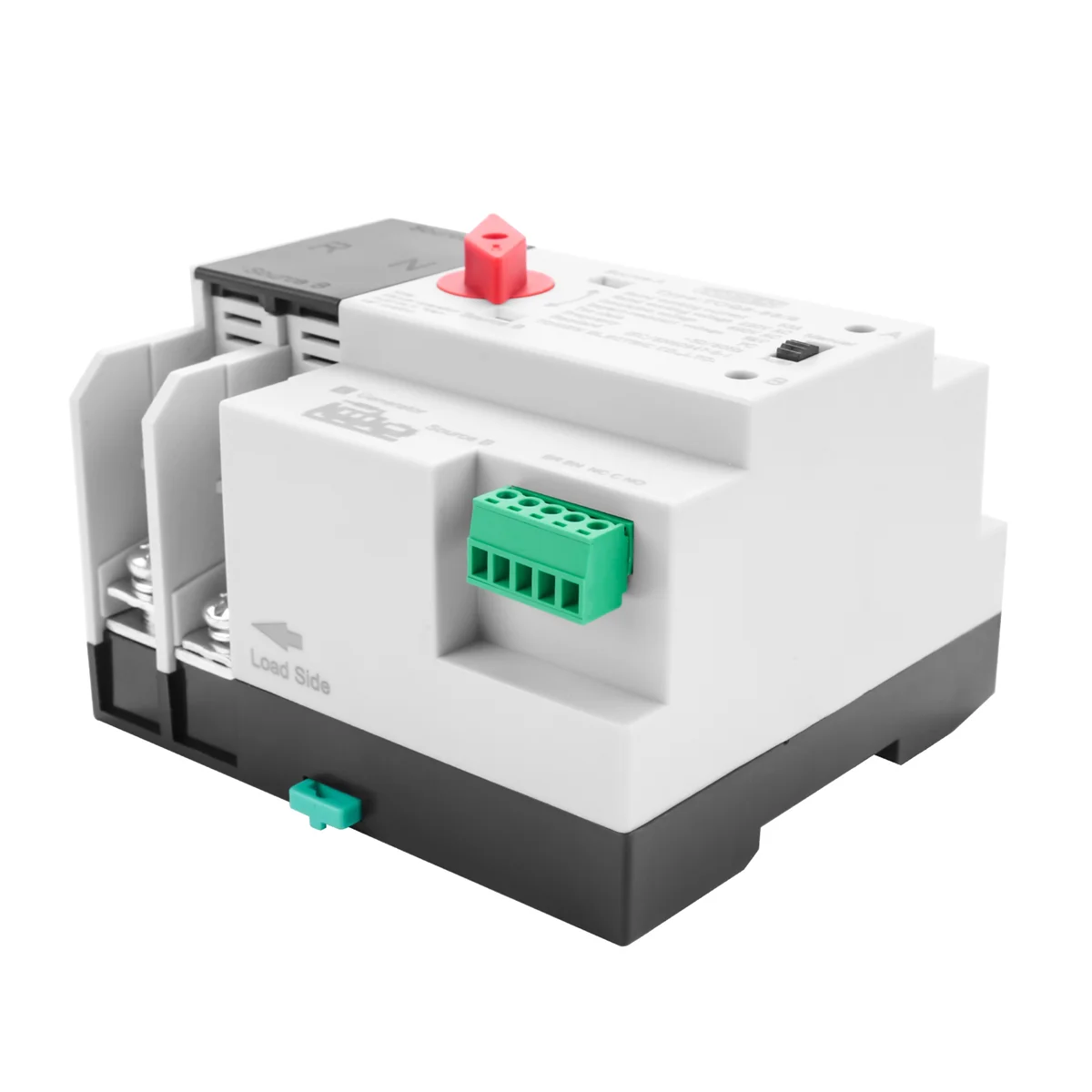 TOMZN Din Rail 2P ATS Dual Power Automatic Transfer Switch Electrical Selector Switches Uninterrupted Power 63A