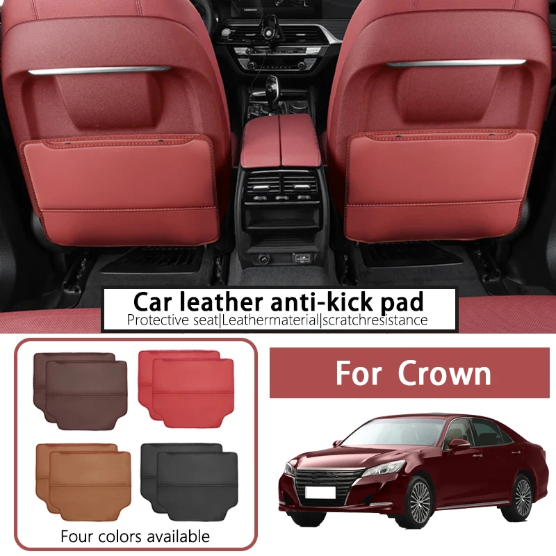 

Подходит для Toyota Crown Land Release, автоинтерьерных изделий, противоударных ковриков для сидений, аксессуаров для интерьера, задних сидений.