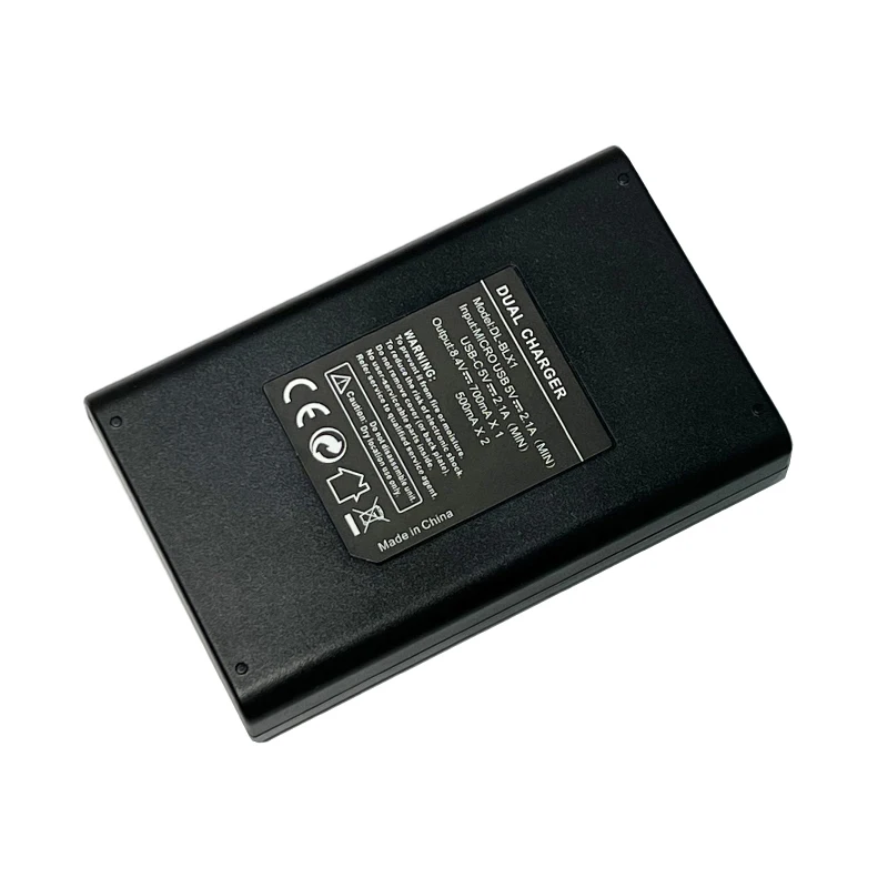 Cargador BLX-1 LCD USB cargador Dual para Olympus OM-1 OM1 BLX1 BLX-1 cargador de batería