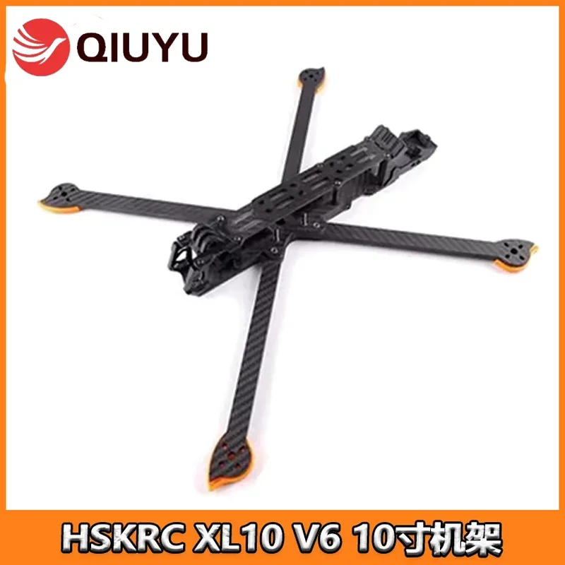 

Xl10 V6 10 Inch Carbon Fiber Long-range Frame Fpv Aircraft Model Crossing Aircraft Vista Digital Image Transmission