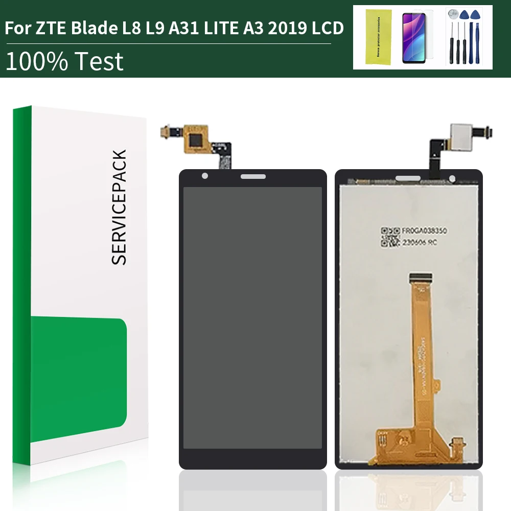 5.0''LCD For ZTE Blade L8 L9 LCD Display Touch Screen For ZTE Blade A3 2019 A3 LITE A31 LITE  Digitizer Assembly