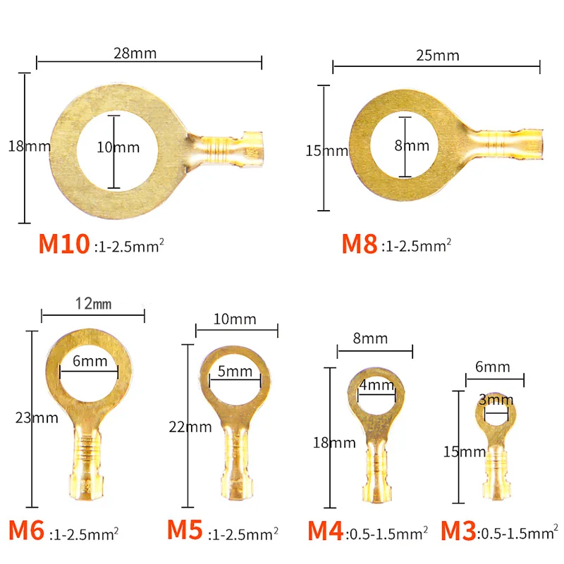 Butt Crimping Terminal,2.8/4.8/6.3mm,Electrical Connector,Female and Male Wire and Cable Splicing Termination,Crimping Pliers