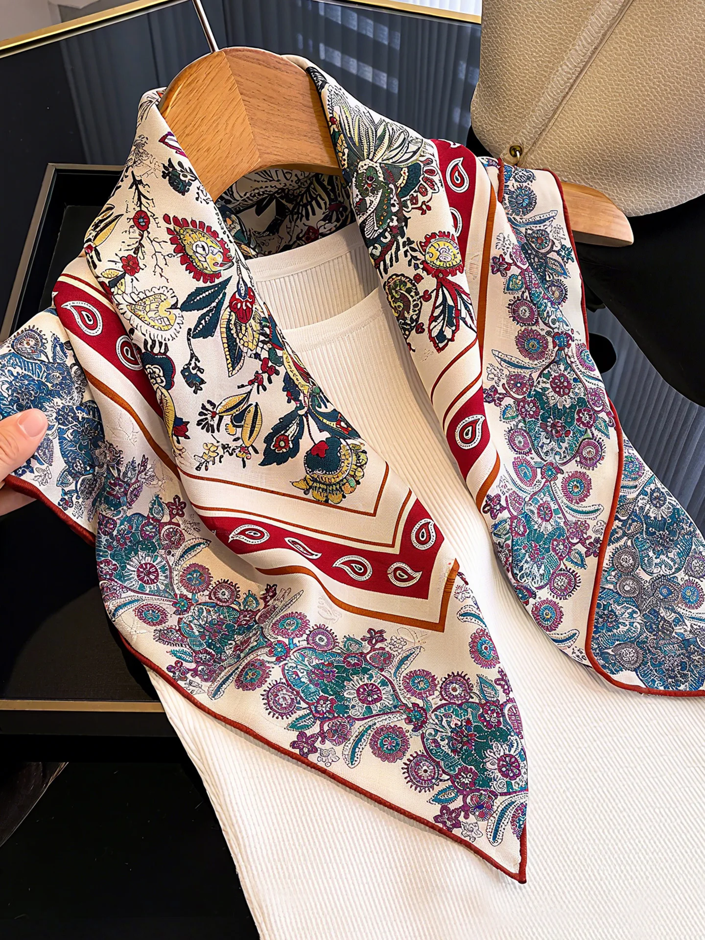 elegant-silk-tussah-scarf-women's-style-2026-new-summer-hangzhou-silk-square-scarf-neck-protection-scarf-floral-patterned-scarf