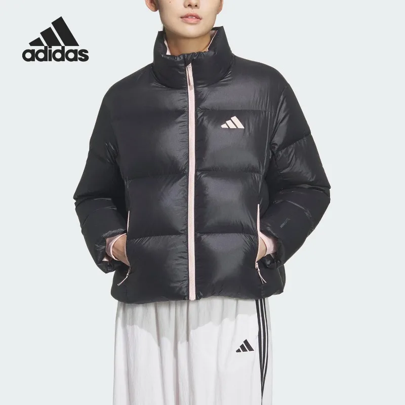 Adidas Dance DOWN J Women's Stand-Up Collar Loose Warm Down Jacket KQ5506