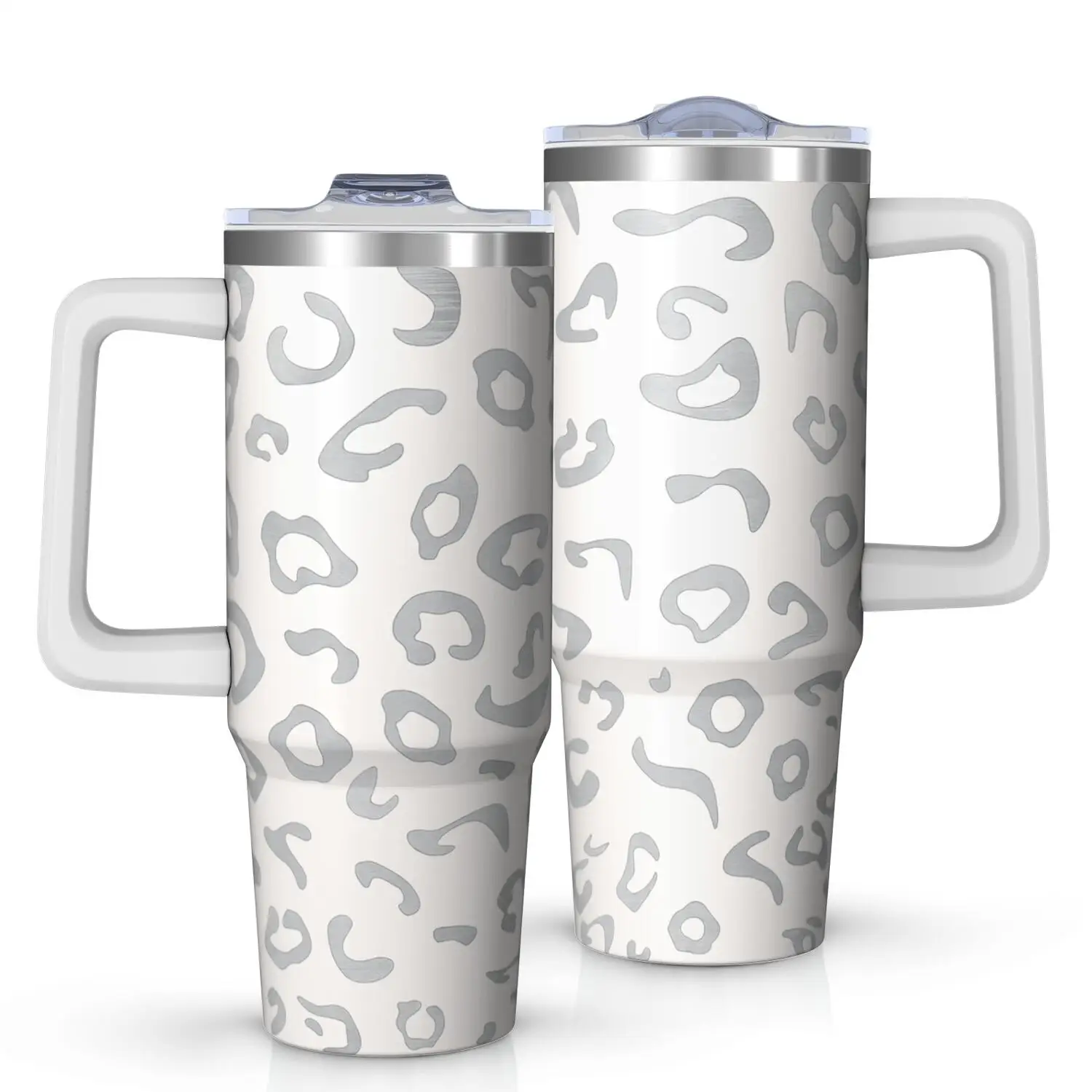 1pc The Second Generation 40Oz Ice Cup, a Beverage Cooler Perfect for Christmas Gifts, Birthdays, Or for Your Boss, Colleagues, And Managers. It'S Also a Great Thanksgiving Present. This Stainless Steel Water Cup Features a Handle And Straw