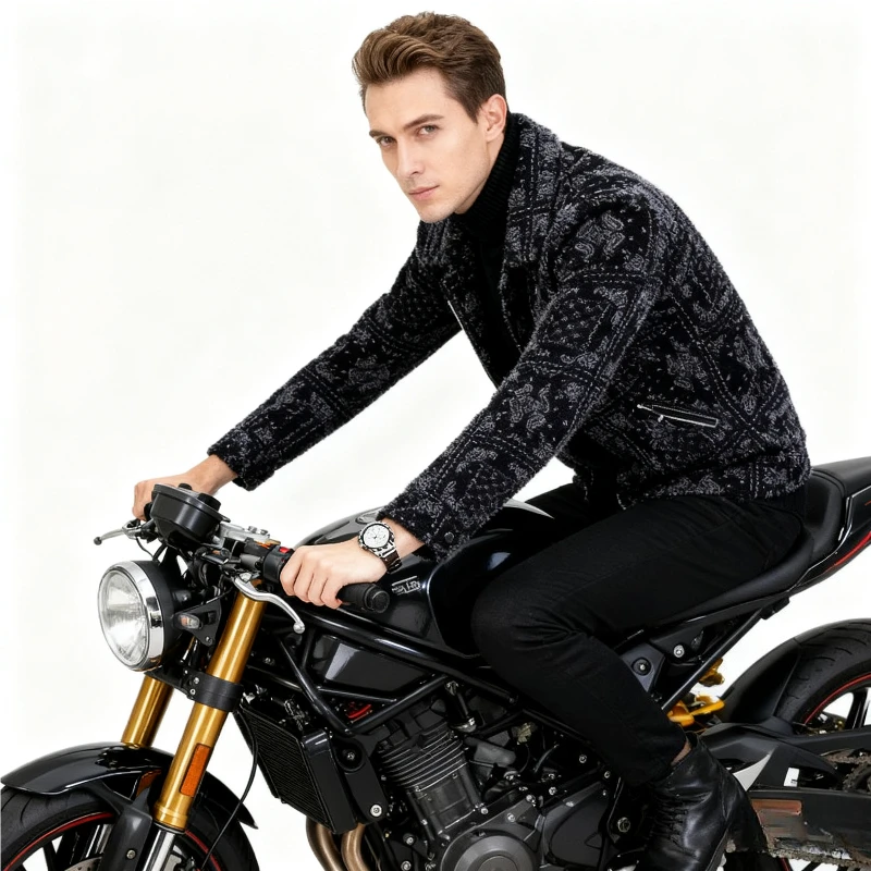 

Осень-зима, мужская утепленная короткая куртка на флисовой подкладке, шерстяное пальто, теплая стильная повседневная верхняя одежда для молодых мужчин