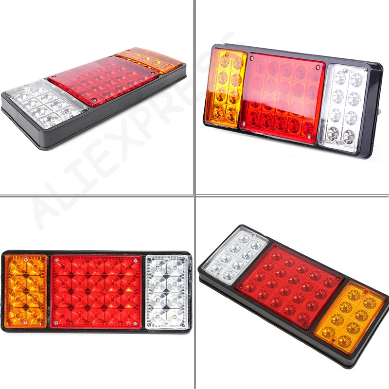 

New12V 36LED Rear Tail Light Brake Stop Indicator Lamp Trailer Truck Van Caravan