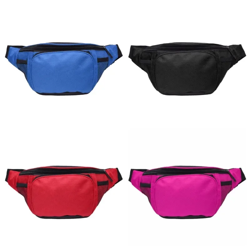 1pc Outdoor Fitness Waterproof Waist Bag Motion Storage Runing Satchel Gym Travel Yoga The Single Shoulder Bag Oxford Night Run