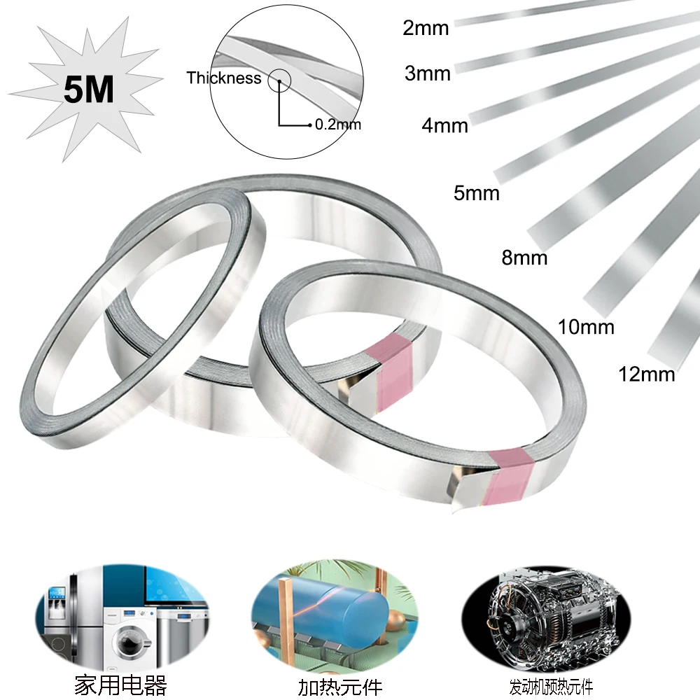 Sealing Machine Heating Wire Vacuum Machine/packaging Machine Nickel-chromium Alloy Heating Strip/electric Heating Wire