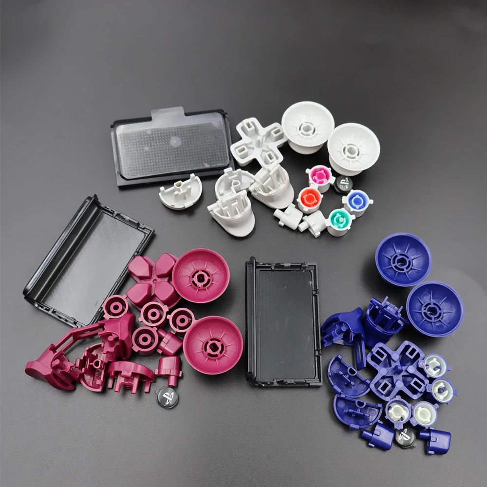 1 أزرار كاملة D-Pad L1 R1 R2 L2 الزناد لوحة اللمس أيقونة عمل أزرار المفاتيح لسوني PS4 برو JDS-040 تحكم إصلاح أجزاء