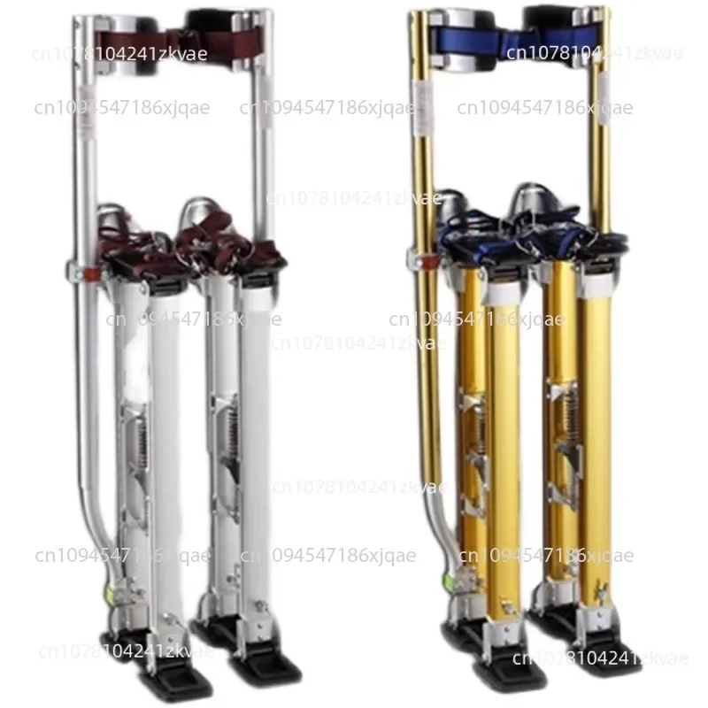 Nuevo Escalera de paletas de enyesado de aluminio profesional ajustable de 24 "-40", zancos de yeso para paneles de yeso, accesorios de escenario, soporte de decoración Interior