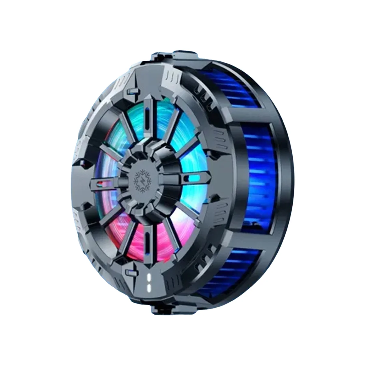Phone Cooling Fan Magnetic Back Clip Phone Cooling Fan with Digital Display RGB Mobile Phone Gaming Cooler for Mobile Phone