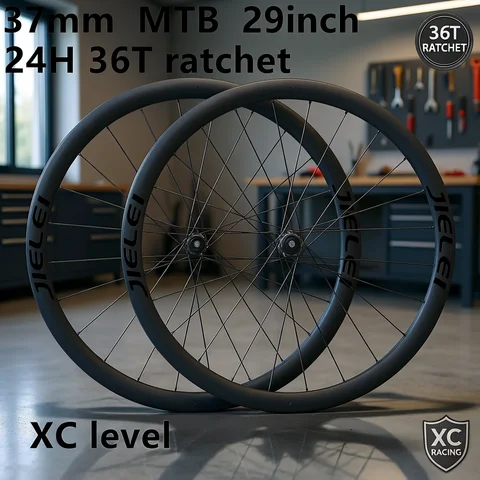 29er MTB Carbon Wheelset Ultralight Trail XC  Ratchet System 36T Hub  HG XD MS Match   Mountain Wheels