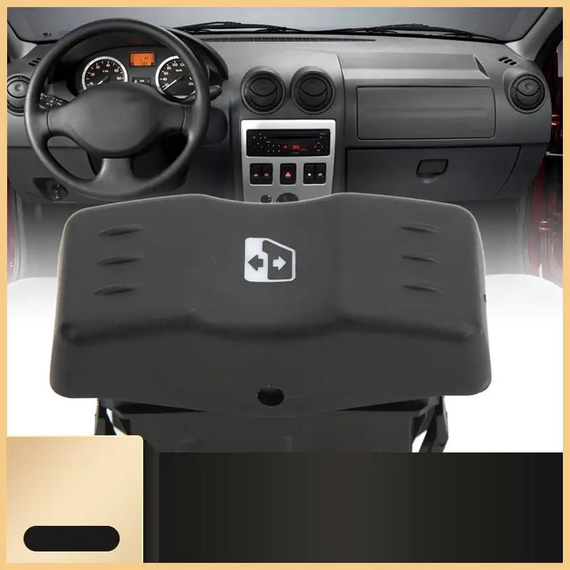 

For Renault Dacia Logan 2004-2014 Electric Power Window Single Switch Orange Backlight 60015-46816 6001546816 Accessories-N30R