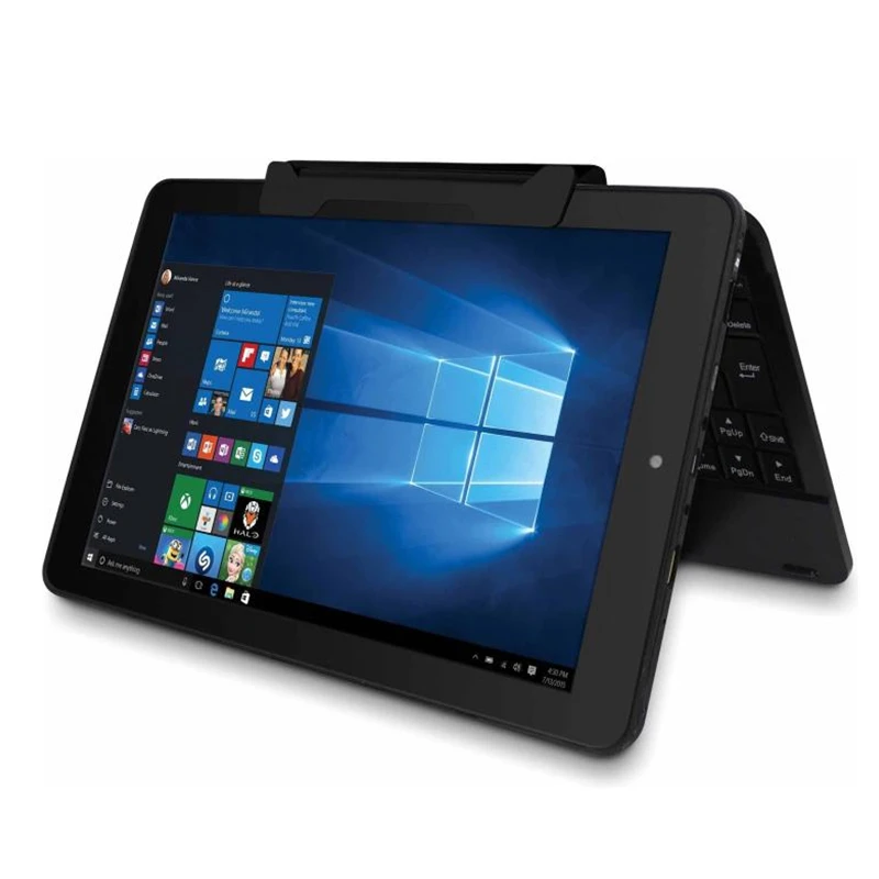 Vendas quentes tablet windows 10 de 11.6 polegadas com teclado de encaixe 32 bits intel atom X5-Z3735F 2gb + 32gb quad core 1366x768 ips