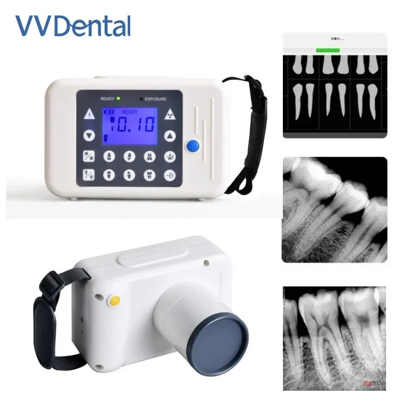 

VV Dental Portable X-Ray Rayer Oral Sensor Suite In Digital Imaging System Handheld Filmmaker X-Ray Machine Intraoral Set