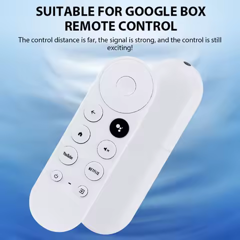 Bluetooth Remote Control for Chromecast Google Box 4K Smart TV Universal G9N9N Voice IR Remote Durable Smart Home Remote Control