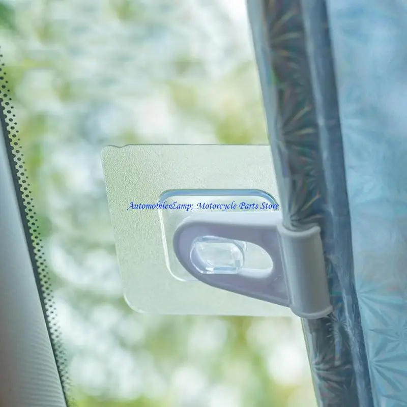 H7BD Retractable Suction Cup Shade Heat Insulation Shade Stretchable Curtain Car Convenient Window Sun Shade Simple Install