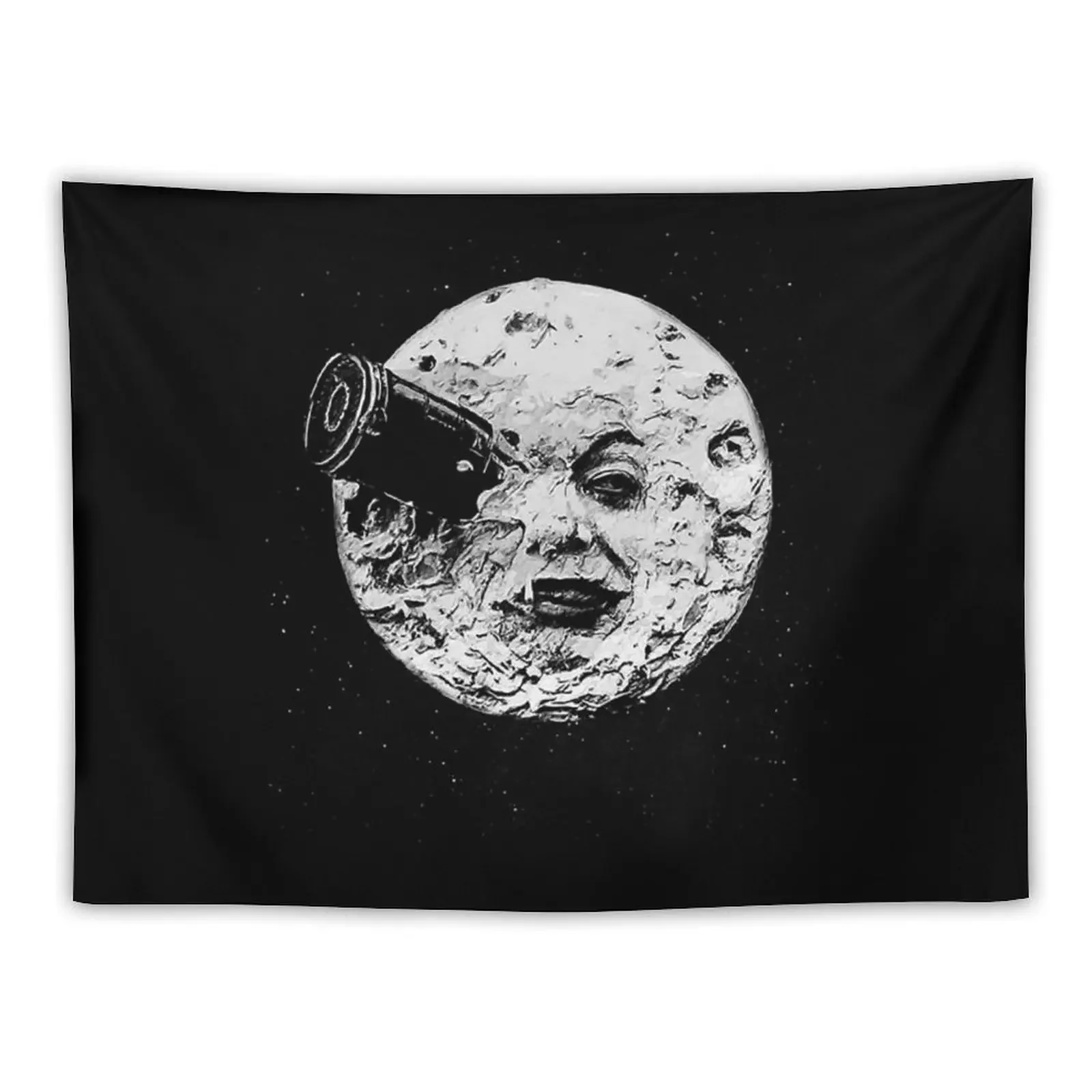 A Trip To The Moon T-ShirtA Trip to the Moon Tapestry Carpet On The Wall Living Room Decoration Korean Room Decor Tapestry