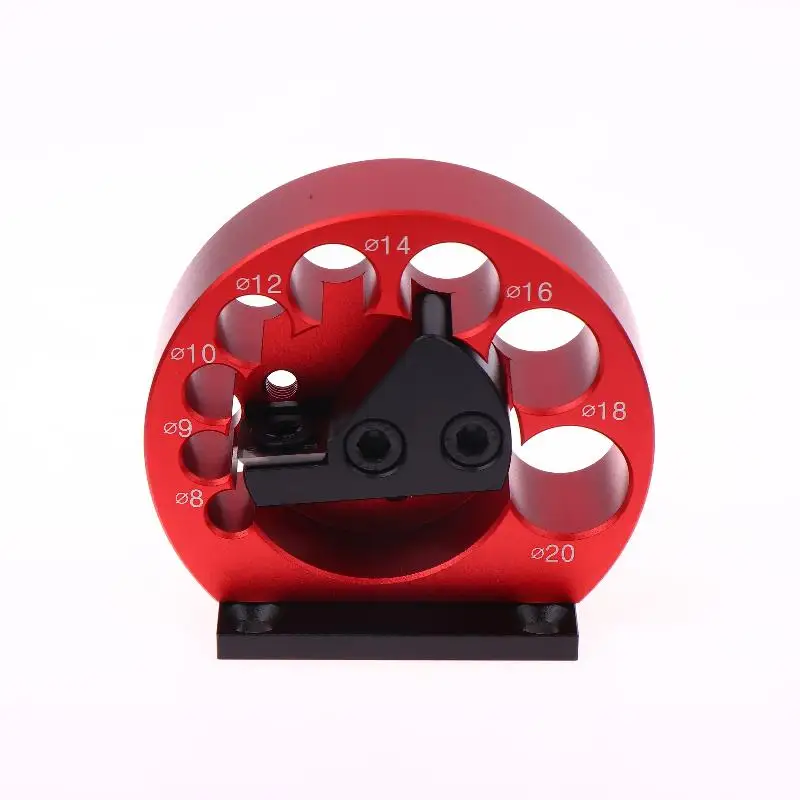 Kit de plantilla para hacer pasadores de 8 agujeros, taladro eléctrico para carpintería de 8mm-20mm, herramienta auxiliar de varilla redonda, 1 Uds.