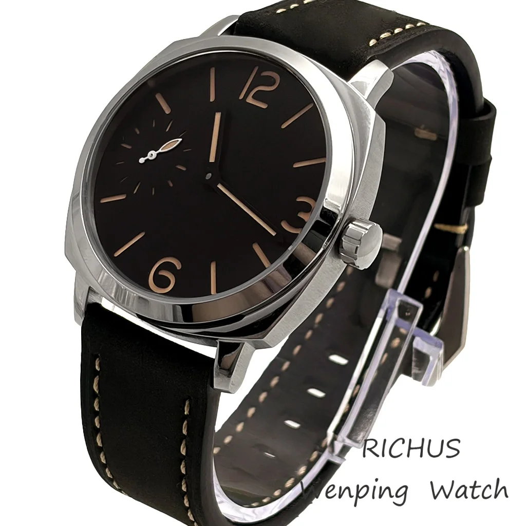 New Genuine St3600 42mm Fashion Watch St3600 Movement Hot Selling Watch Sapphire Crystal Glass Men's Manual Mechanical watch