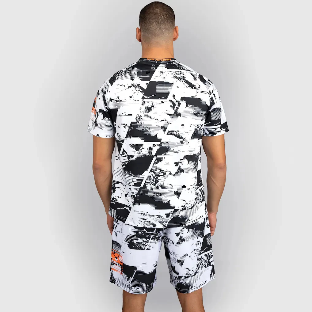 2026 NEW Men UFC Zenith Short Sleeve T Shirt Quick Dry Graffiti Print Athletic Tee Gym Workout Boxing Sports Training Top S-6XL