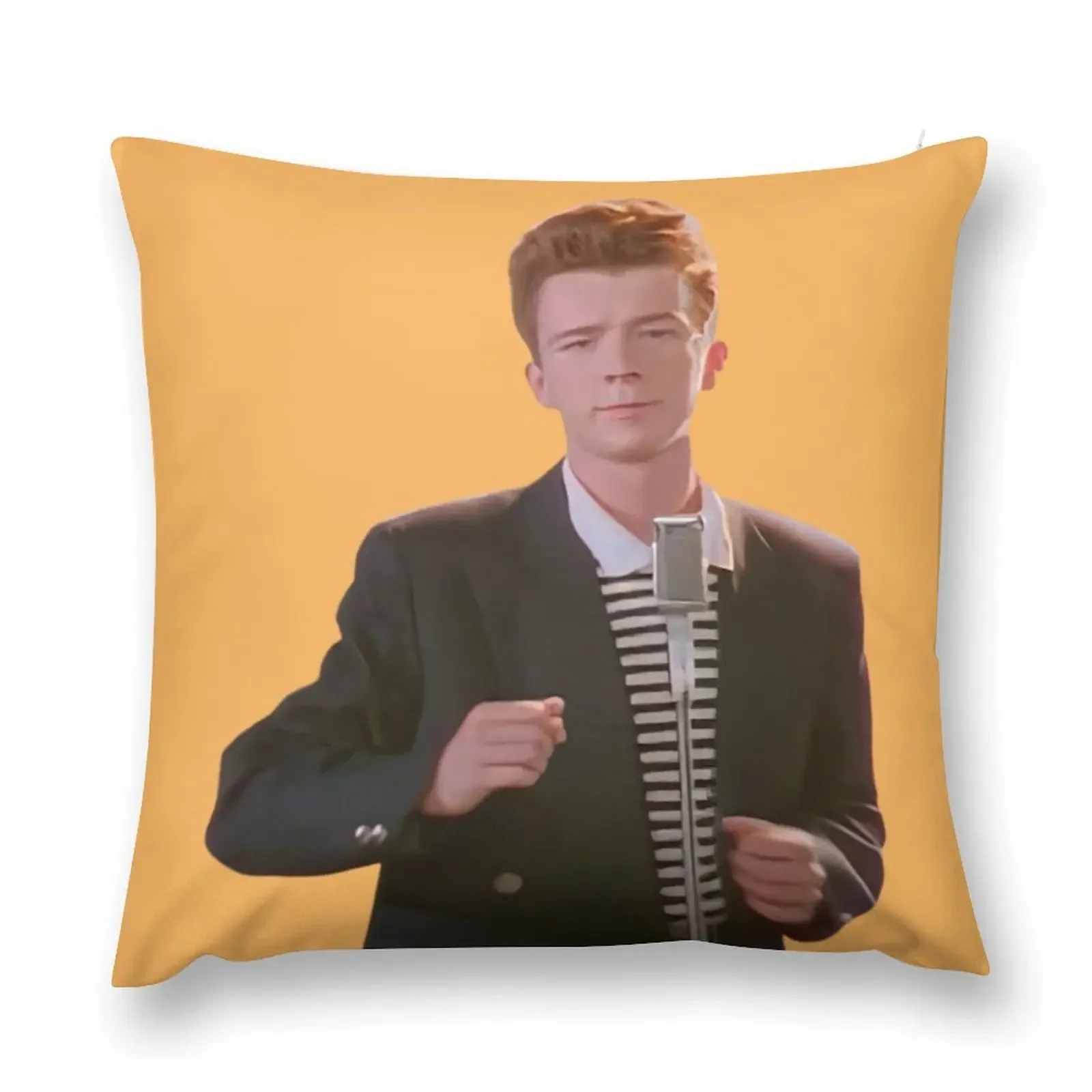 Rick Roll - Meme Throw Pillow luxury decor pillow cover luxury pillow cover christmas Cushion Cover For Sofa