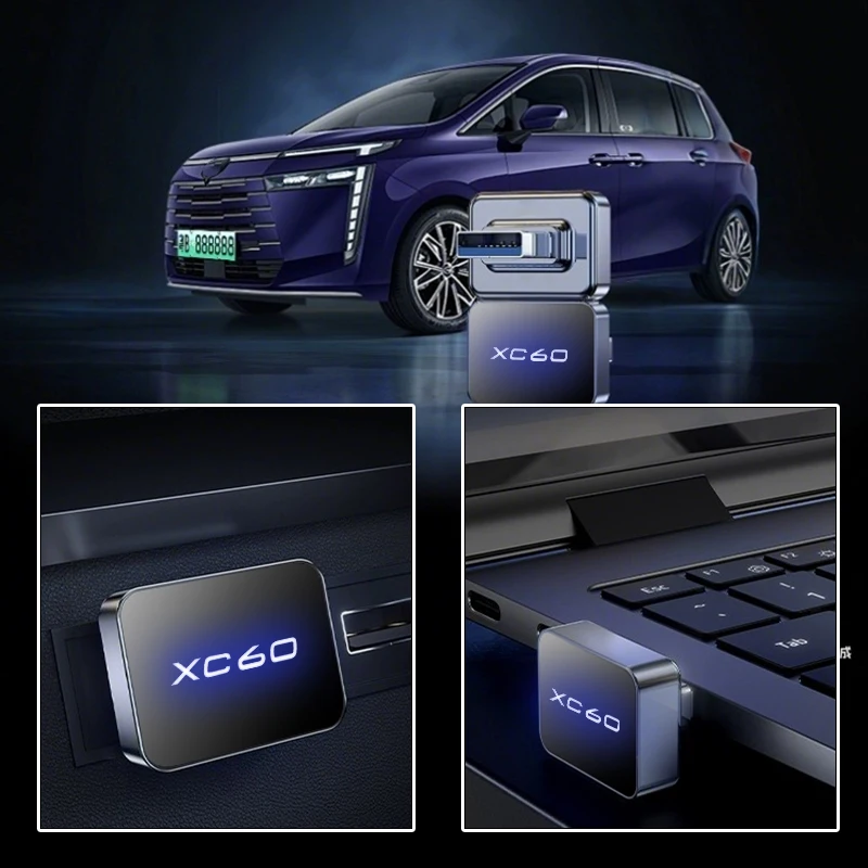 

Автомобильный USB-флеш-диск 64/32 ГБ для Volvo AWD C30 C70 S60 S80 S90 T6 V40 V50 V60 V70 XC60 XC70 XC90 V90 XC40