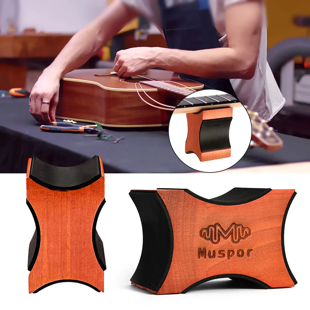 1Pc Guitar Neck Rest Bracket 2 Usage Height Guitar Cradle Support String Instrument Stand for Electric Acoustic Bass Mandolin