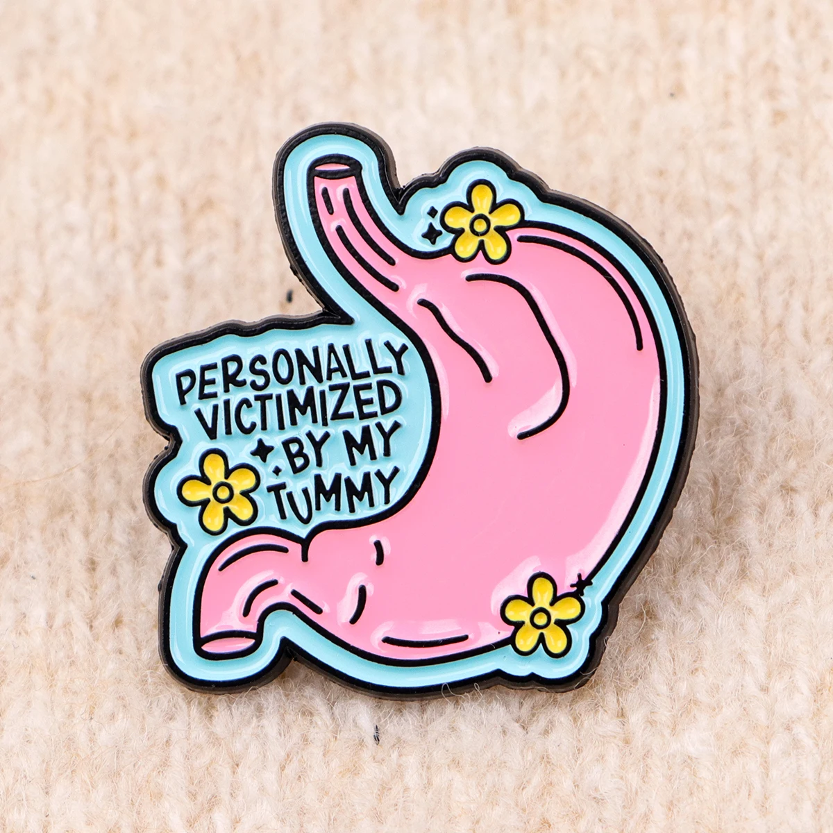 المعدة المينا دبوس الطبية بروش الصنوبر التلبيب شارة بدبابيس على ظهره الملابس والاكسسوارات روح الدعابة مجوهرات أصدقاء الهدايا