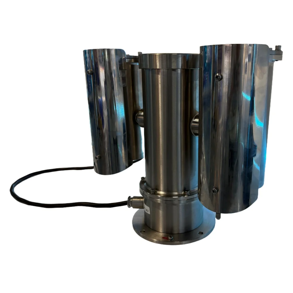 كاميرا IP شبكية PTZ مقاومة للانفجار مع رؤية ليلية، تطبيق داخلي وخارجي، خيارات تخزين بيانات بطاقة Poe Network NVR SD