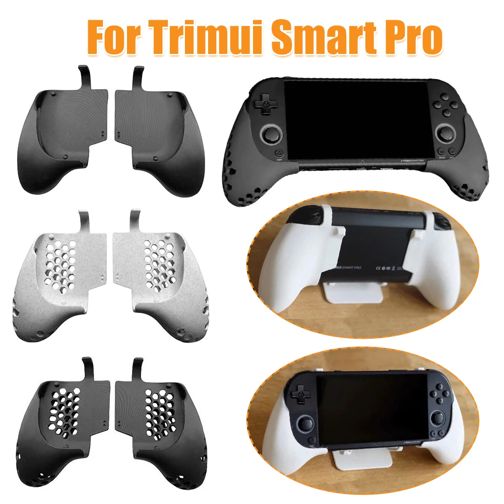Für Trimui Smart Pro Gaming Grip Halterung Anti-herbst 3D Gedruckt Controller Spielkonsole Grip Ergonomische Controller Grip Griff